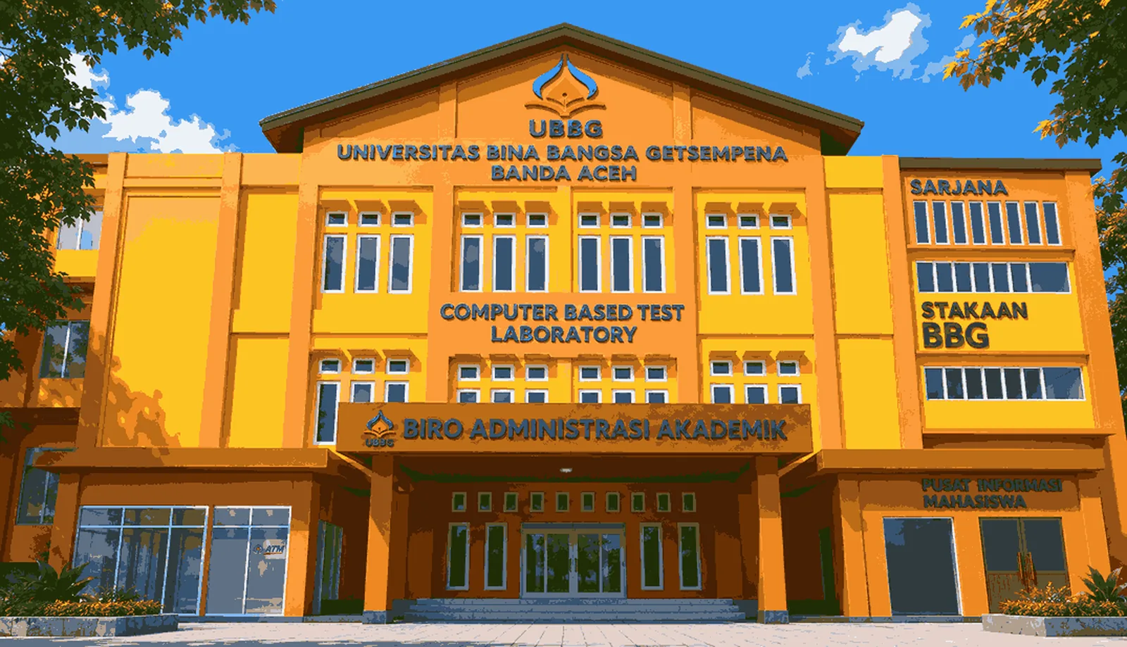 Gedung Universitas Bina Bangsa Getsempena